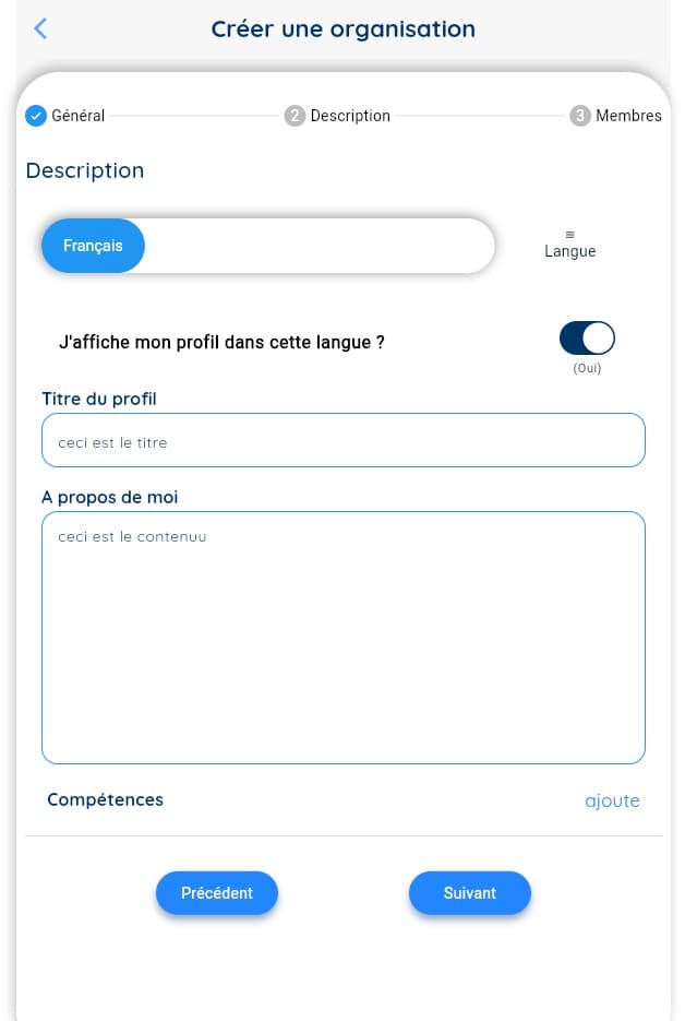 Espace d'Équipe 