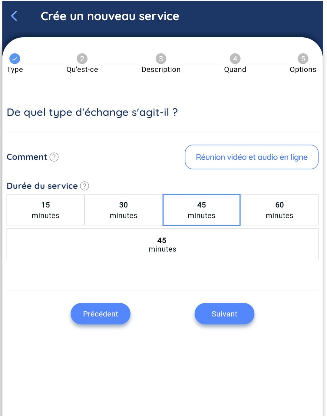 Détails du Service