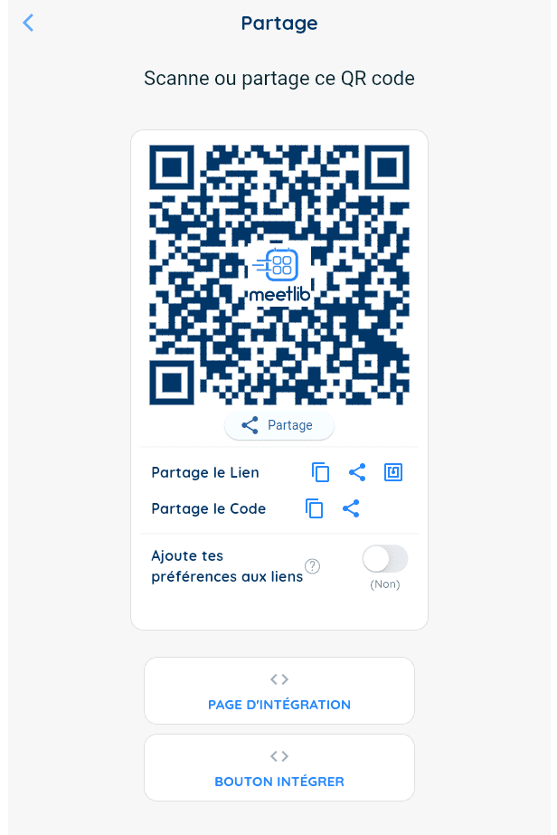 Accès Facilité aux Outils de Partage
